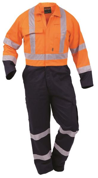 Picture of BISON OVERALL DAY/NIGHT COTTON ZIP